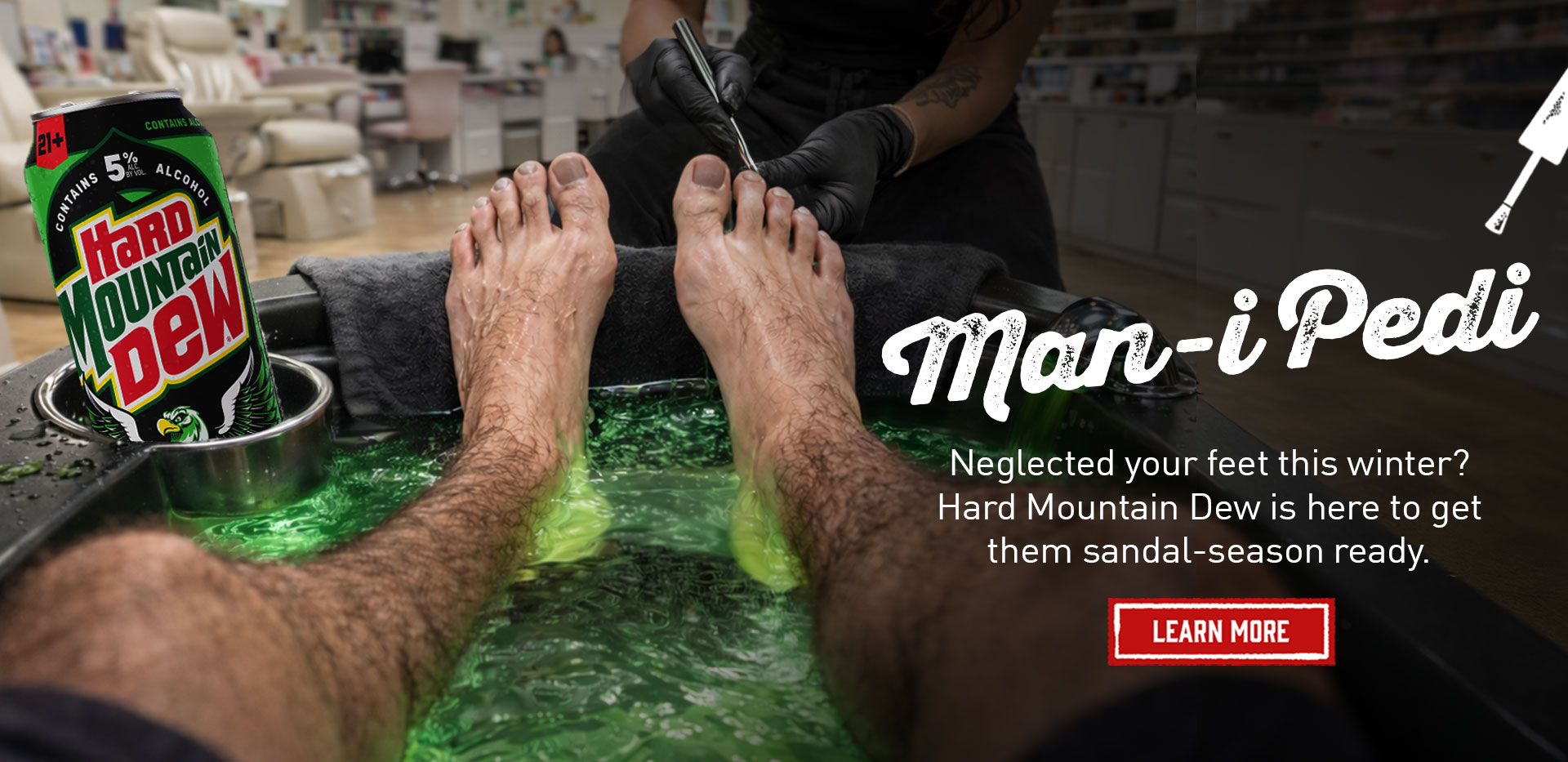 HARD MTN DEW MAN-I PEDI REIMBURSEMENT OFFER